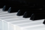 ピアノ鍵盤の写真素材02